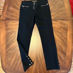 Louis Vuitton Black Pants-Size 40 LV Size 8 US